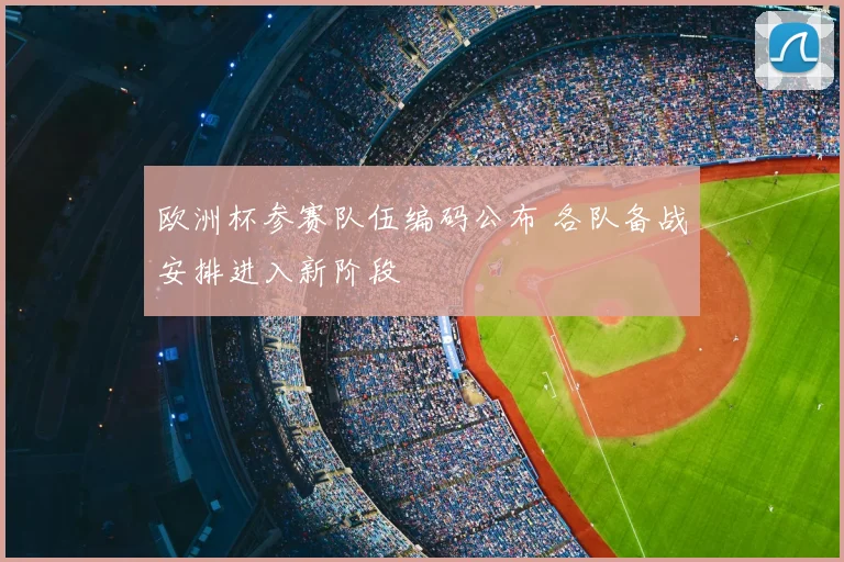 欧洲杯参赛队伍编码公布 各队备战安排进入新阶段